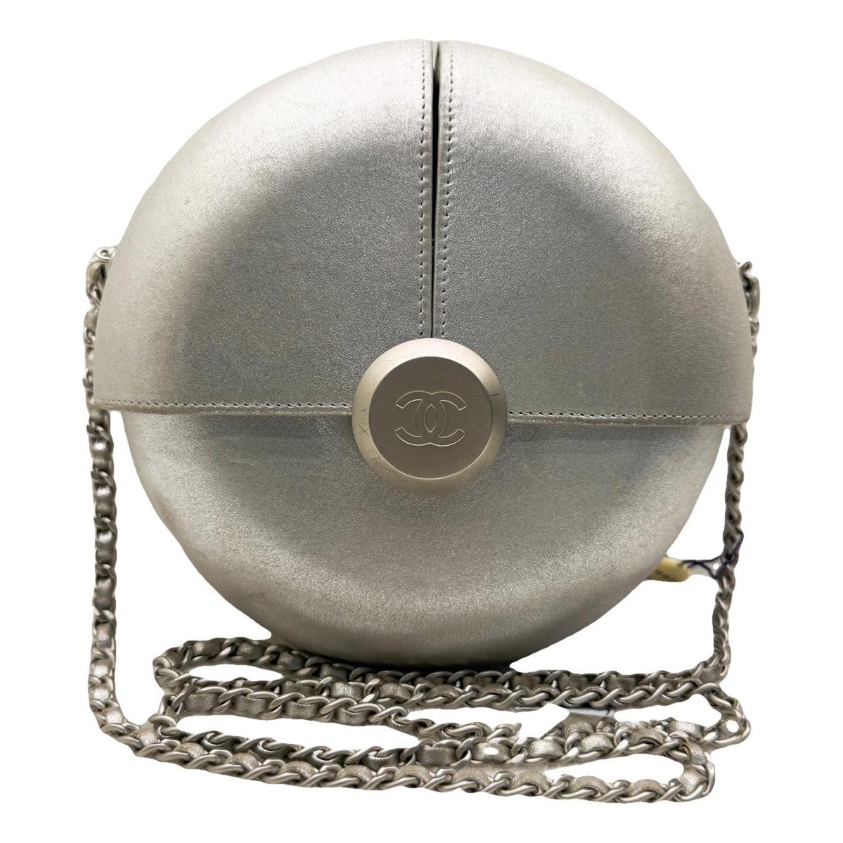 All About Chains leather crossbody bag