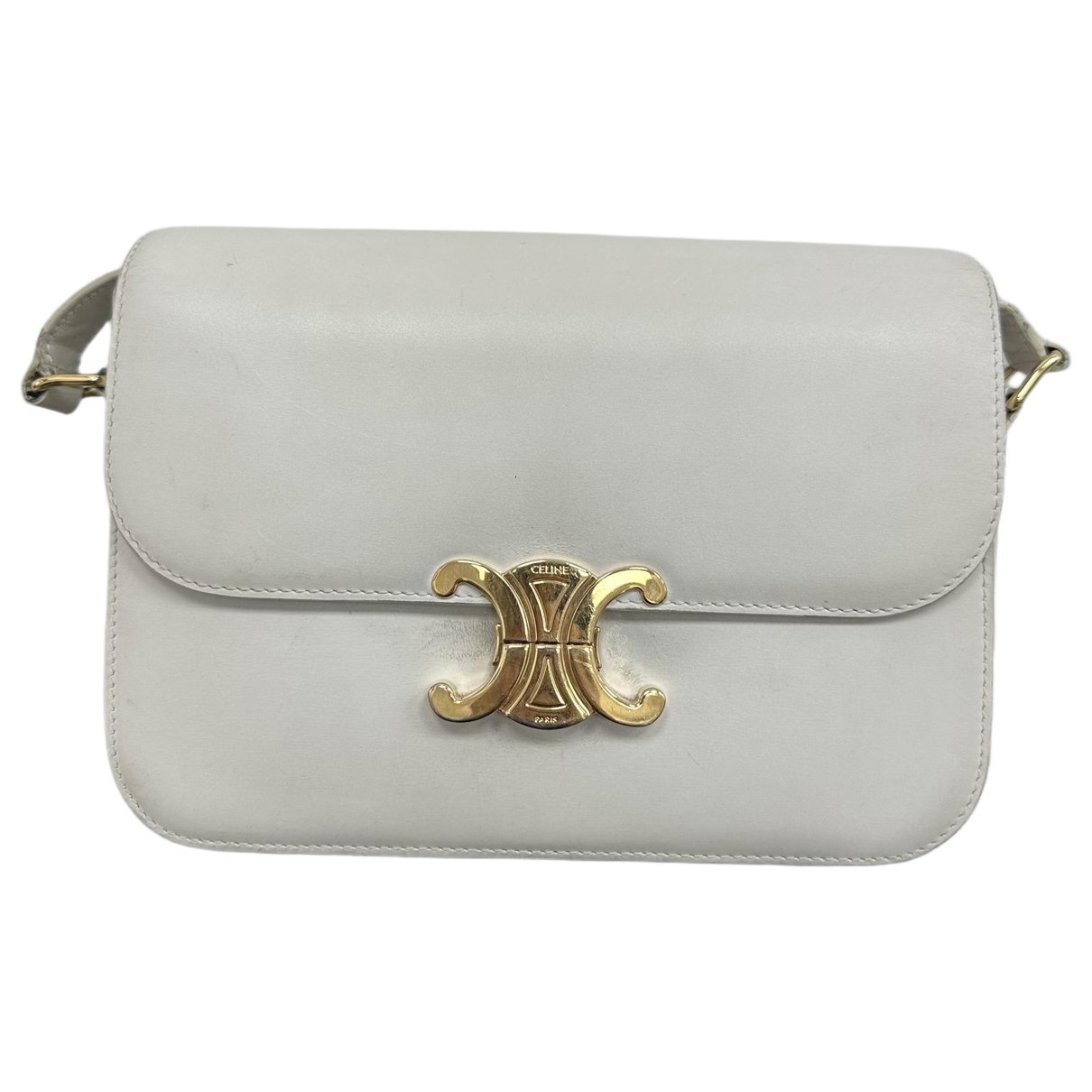 Triomphe leather handbag