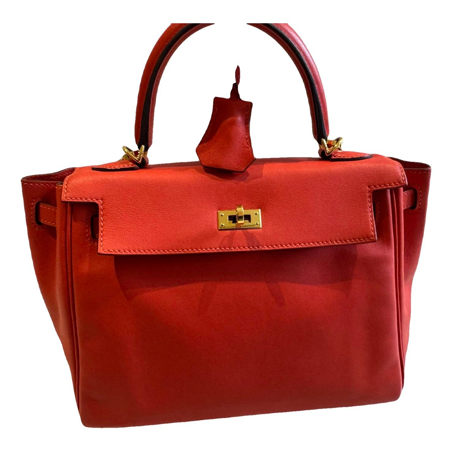 Kelly 25 leather handbag