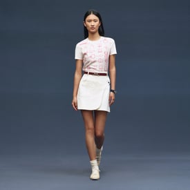 "Cahier du Colporteur" short-sleeve sweater