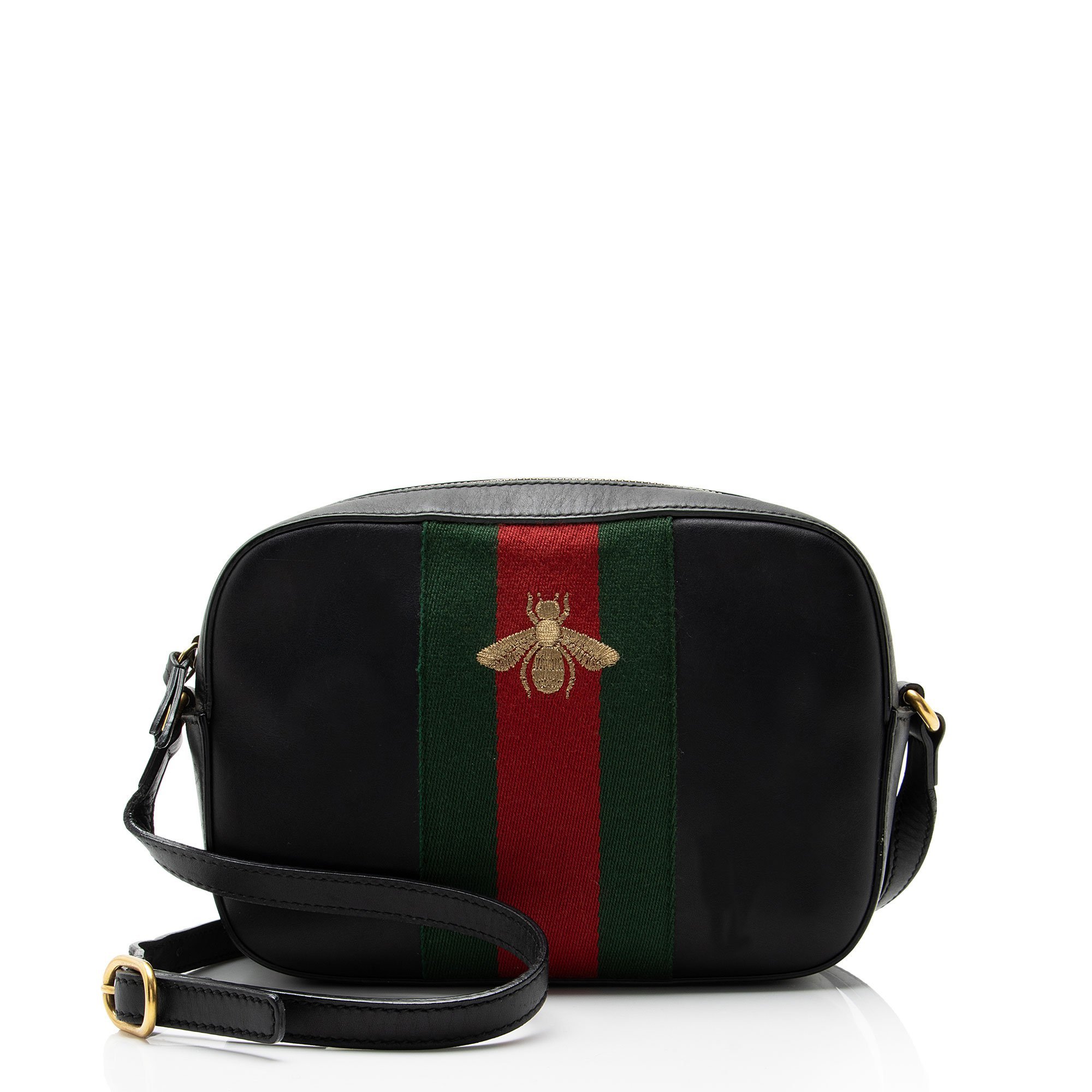 Leather crossbody bag