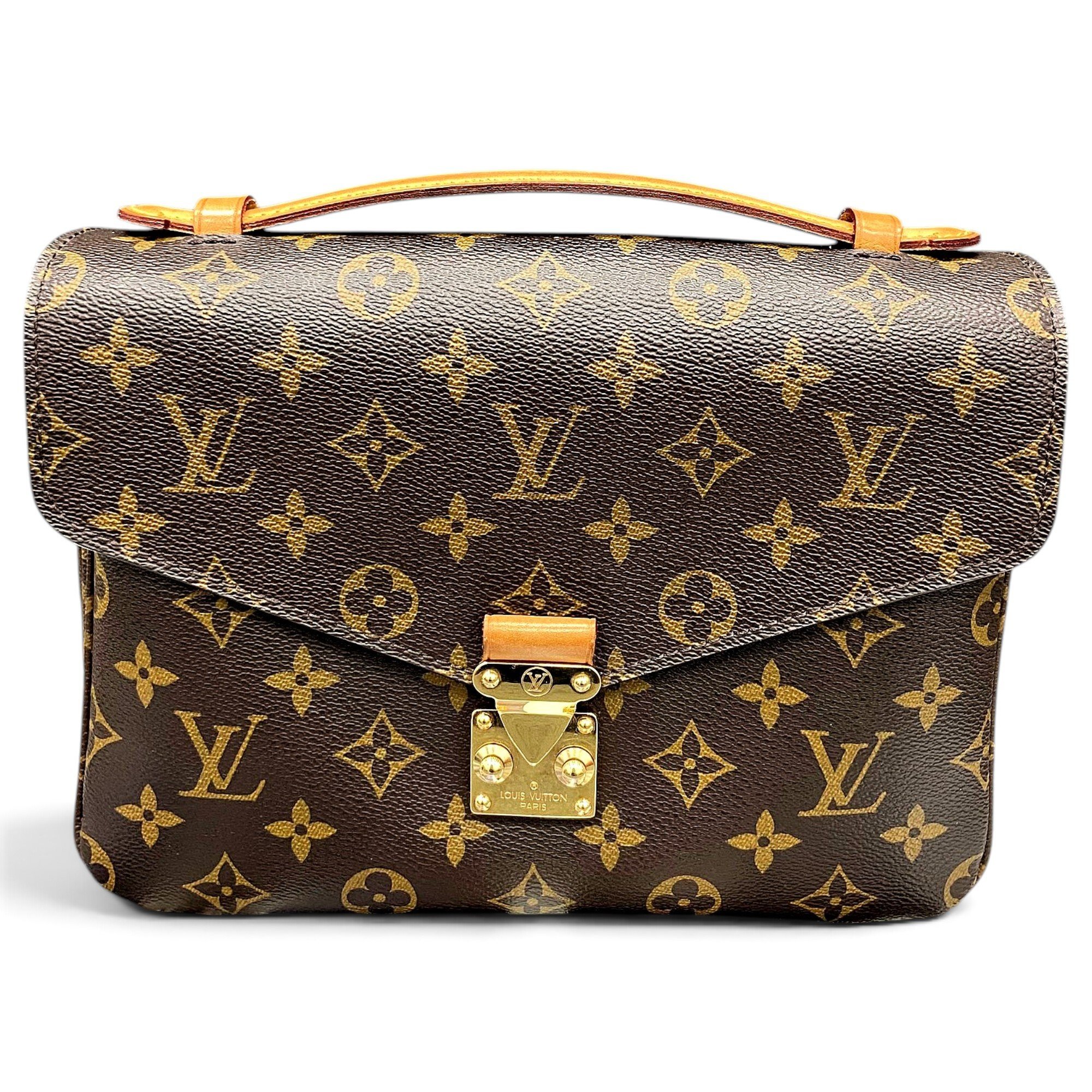 Metis leather handbag
