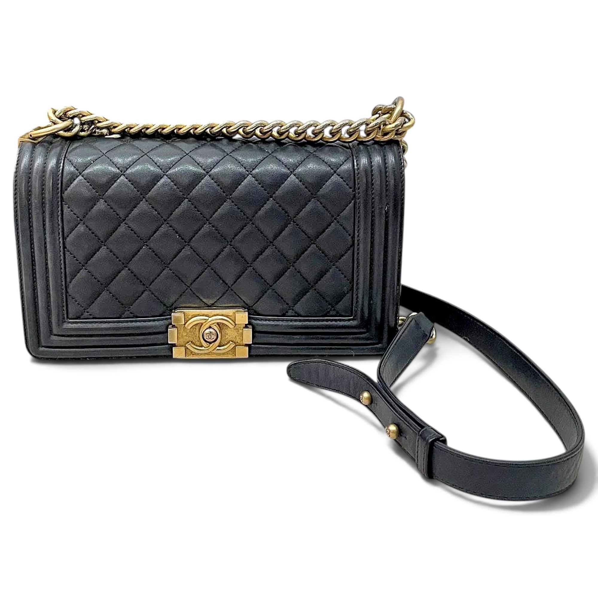 Boy leather handbag