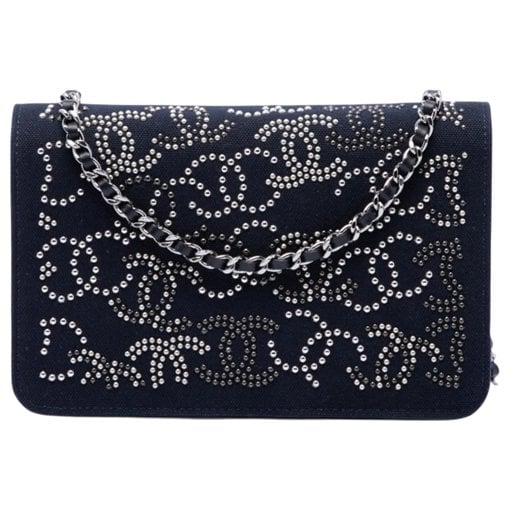 Wallet On Chain cloth crossbody bag