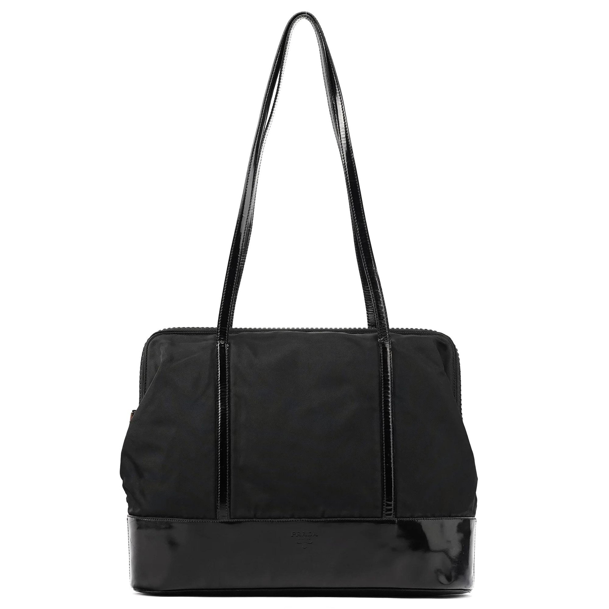 Re-Edition 1995 patent leather tote