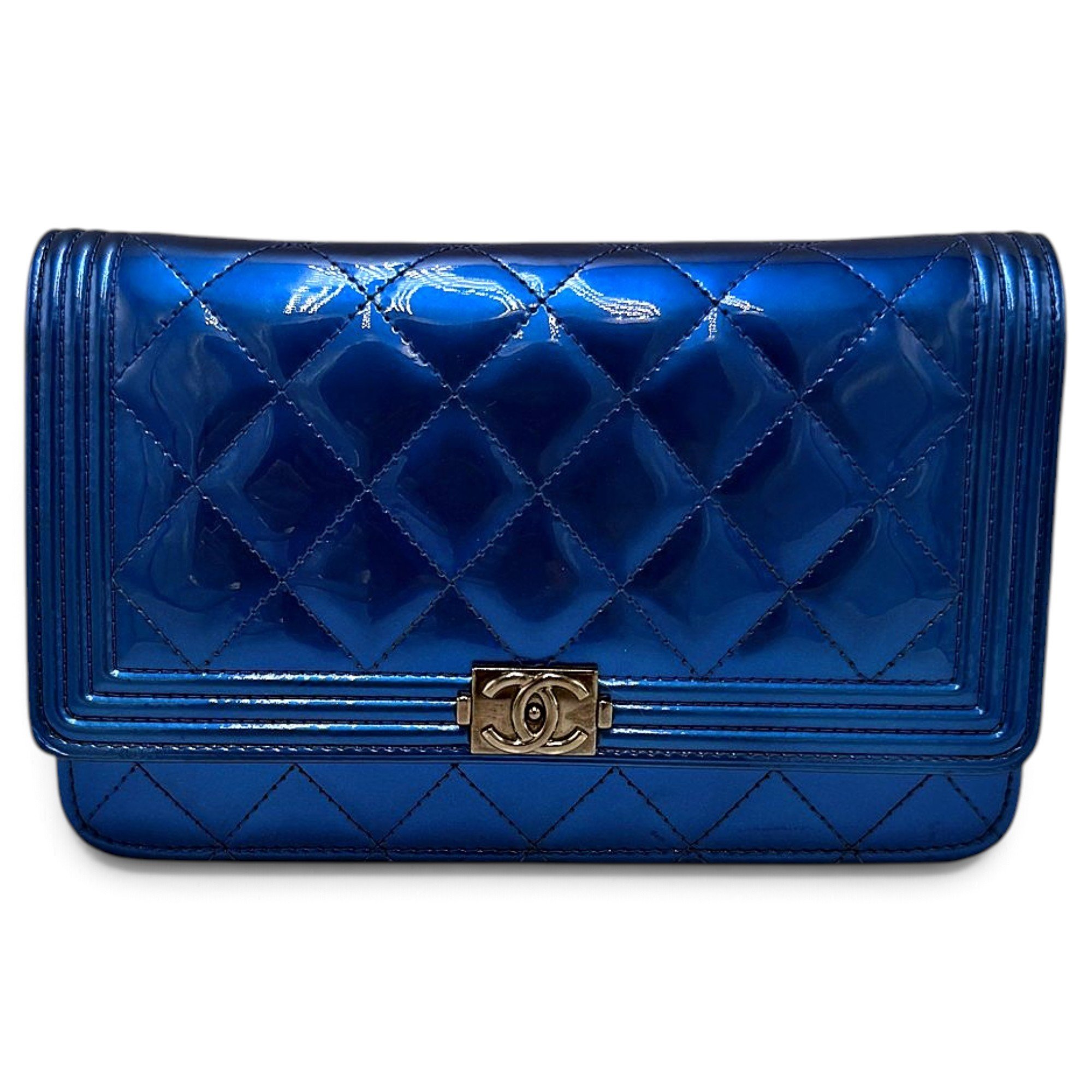 Boy patent leather handbag