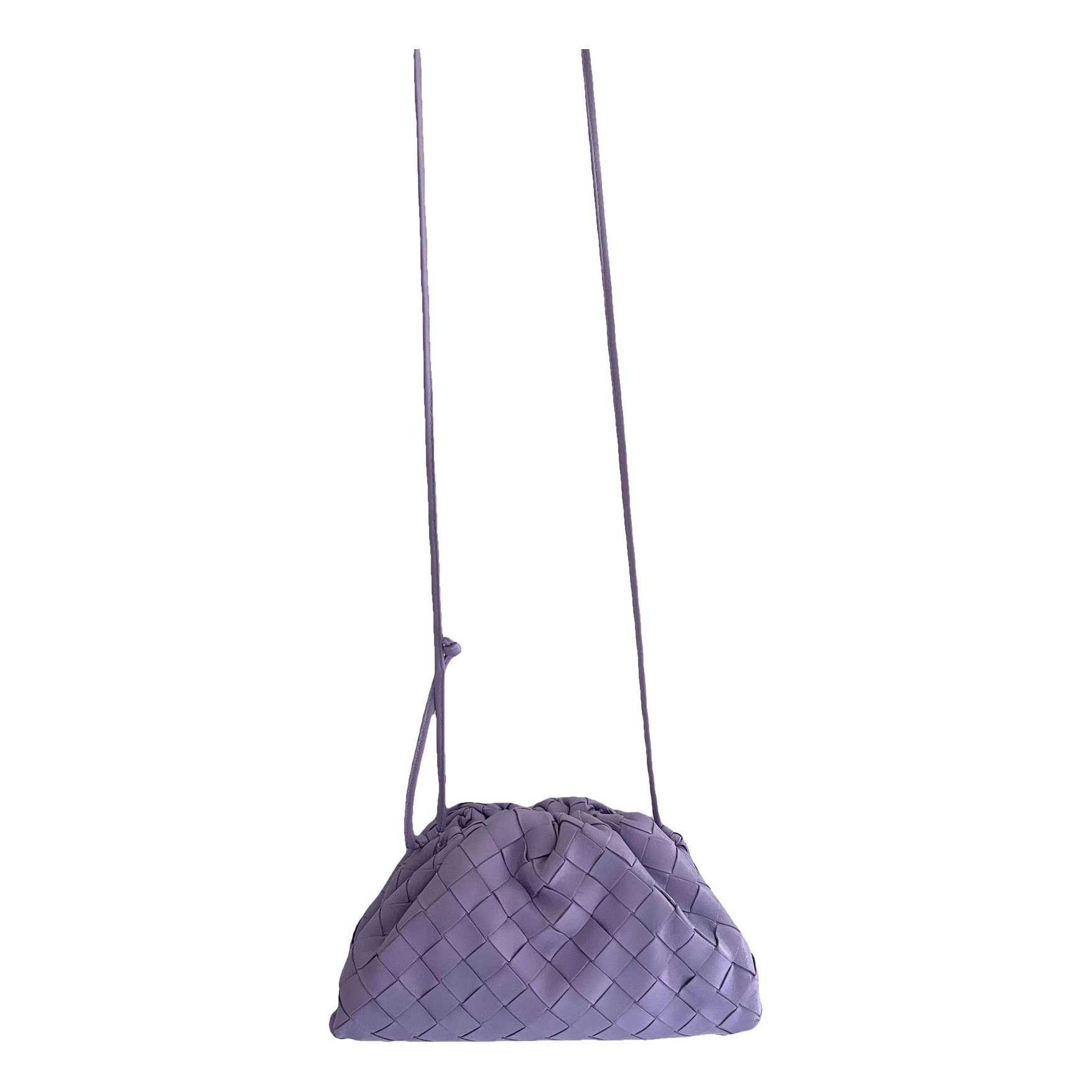 Pouch leather handbag