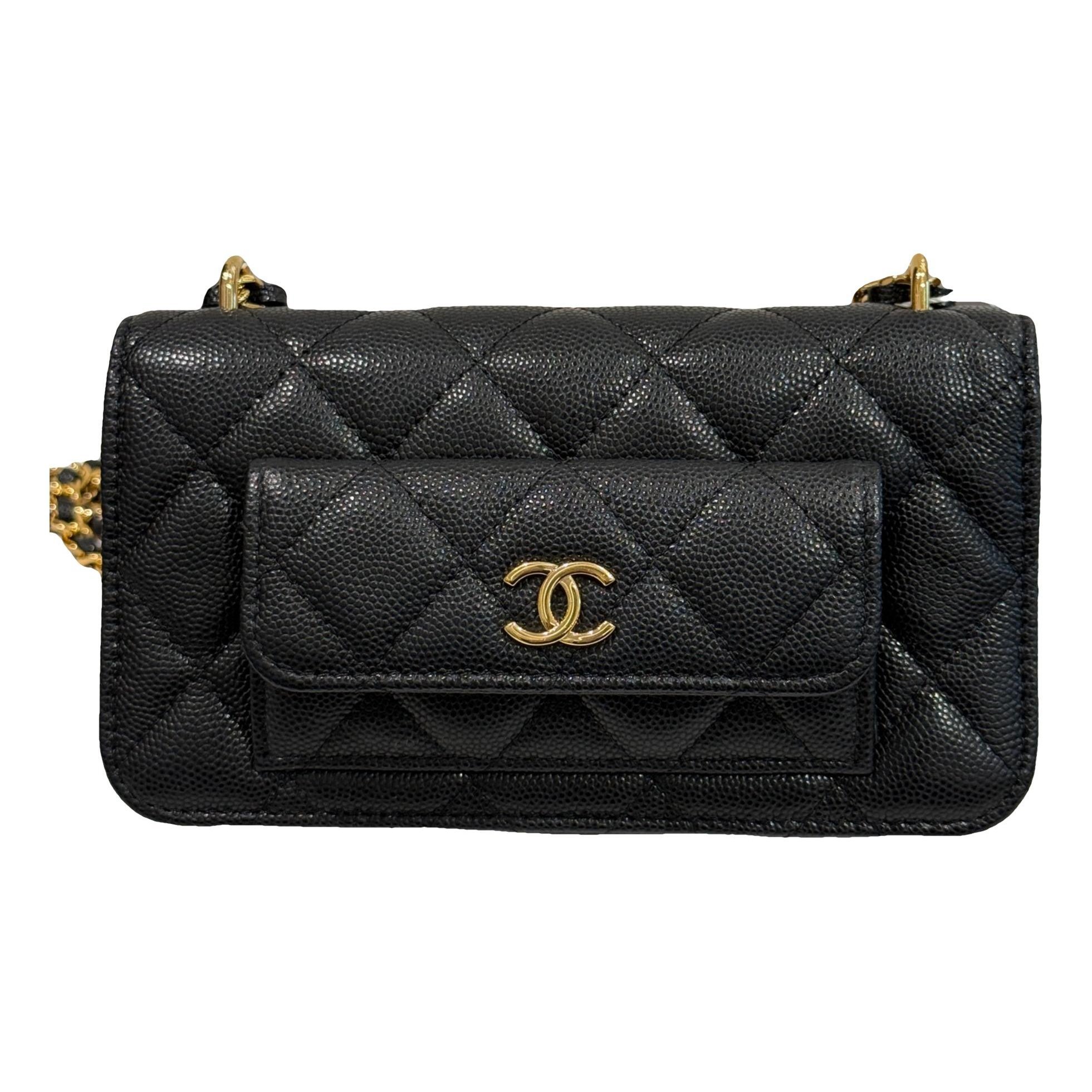 Wallet On Chain Timeless/Classique leather crossbody bag