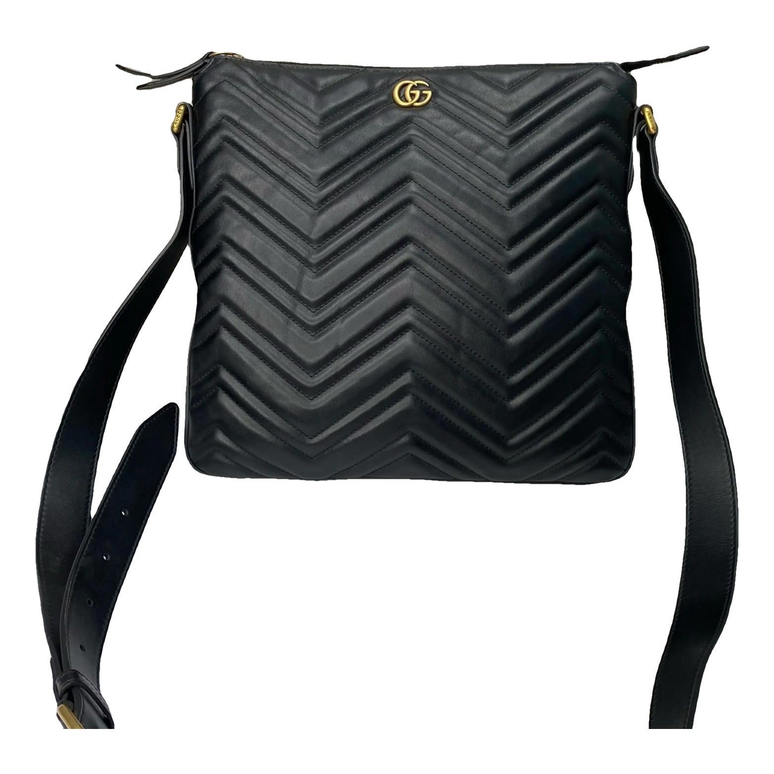 GG Marmont Chain leather crossbody bag
