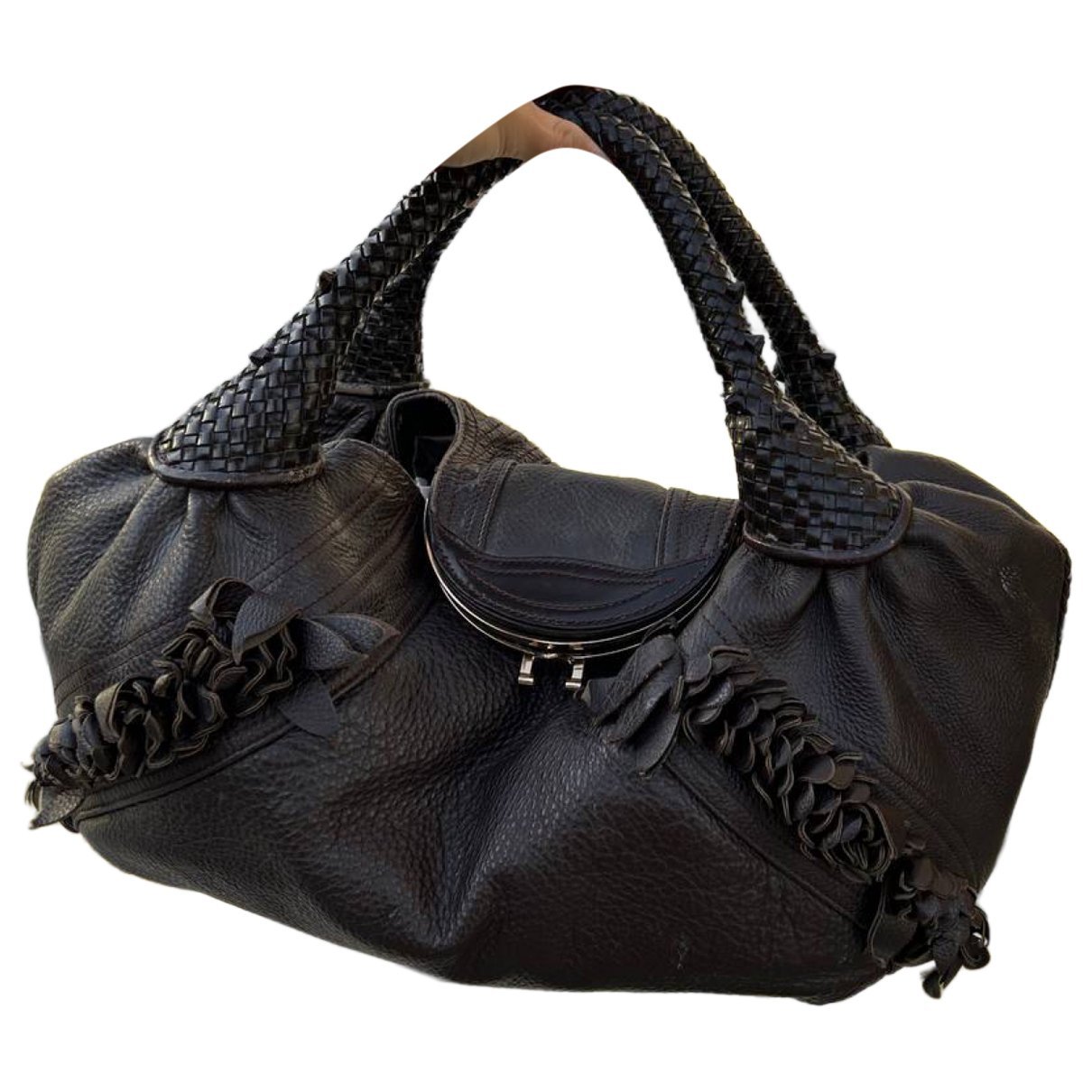 Spy leather handbag