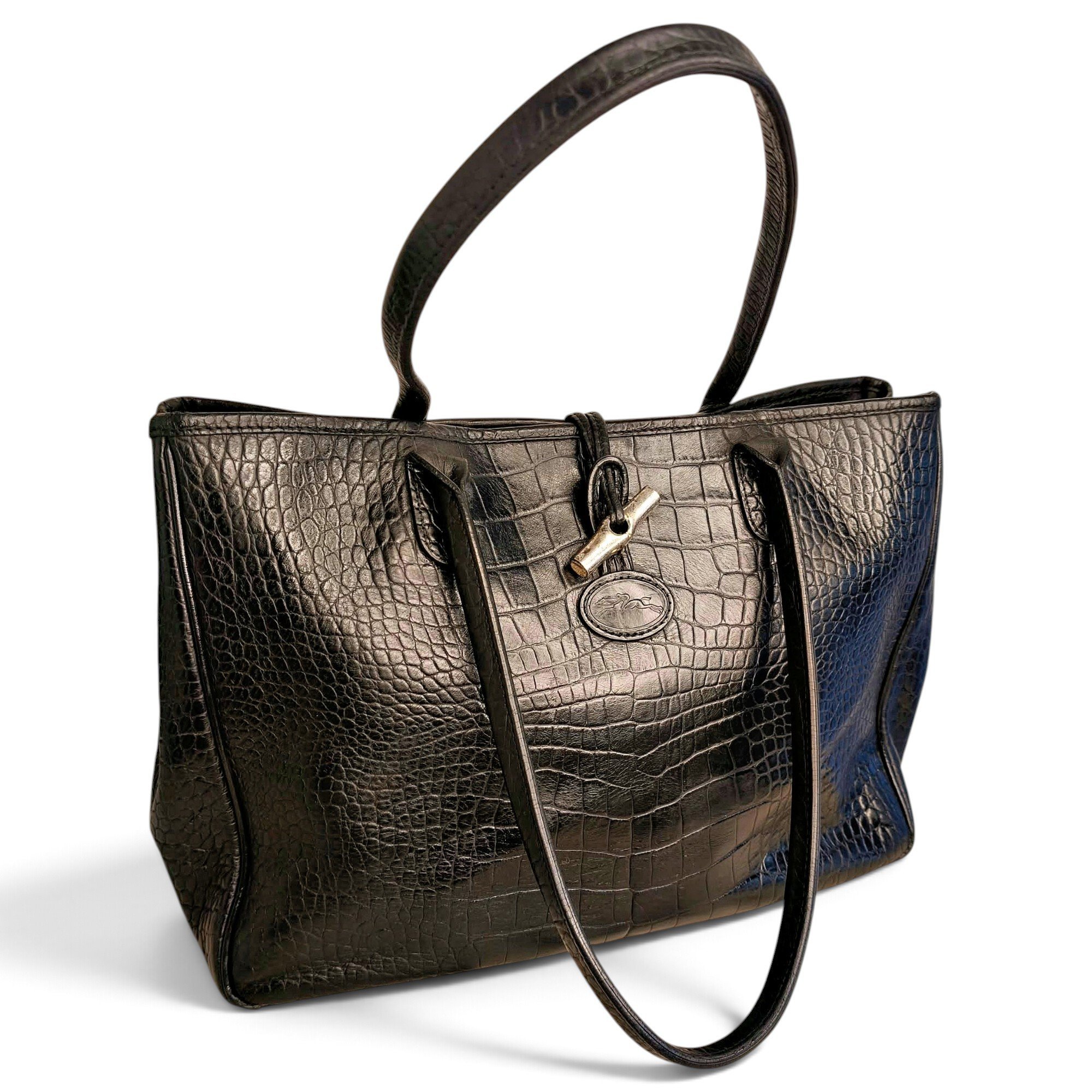 Roseau leather handbag