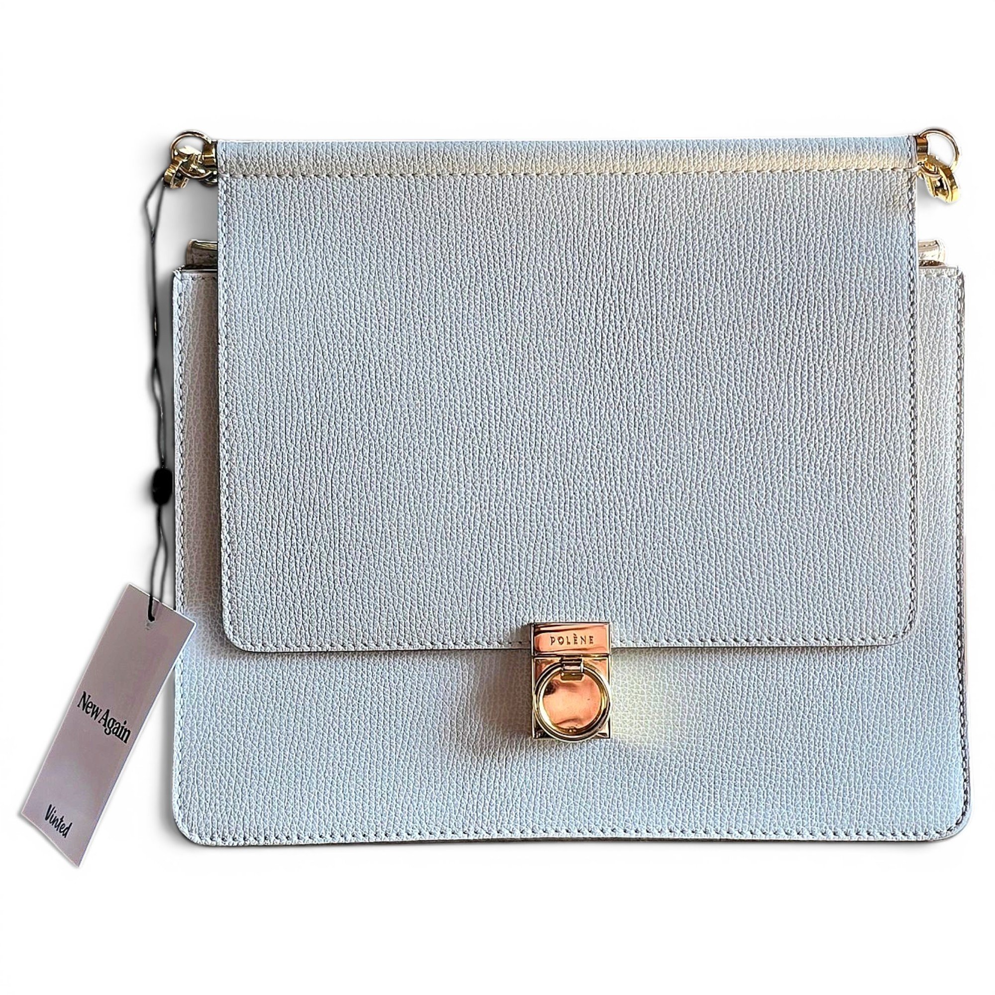 Polene Numéro Sept leather handbag