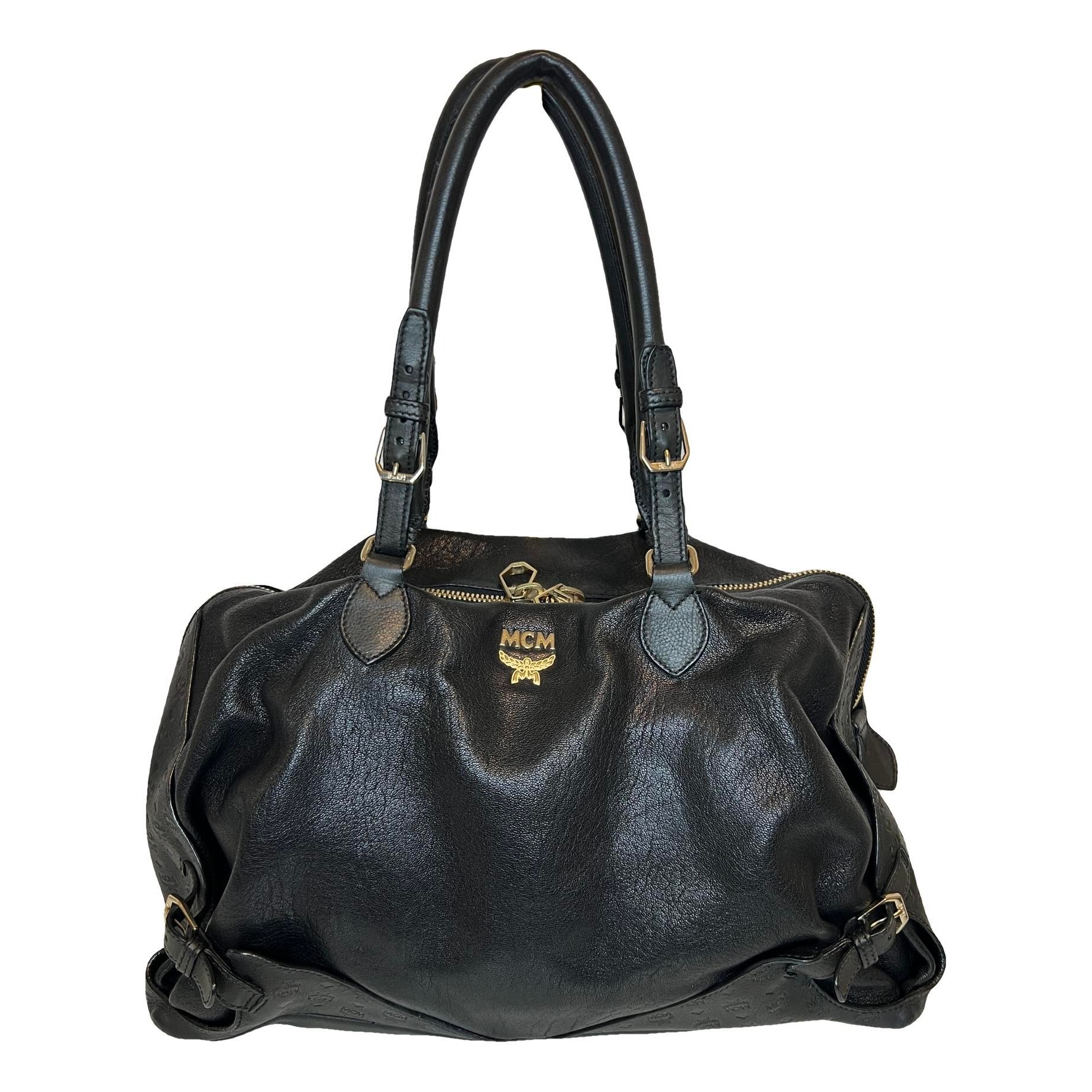 Leather handbag