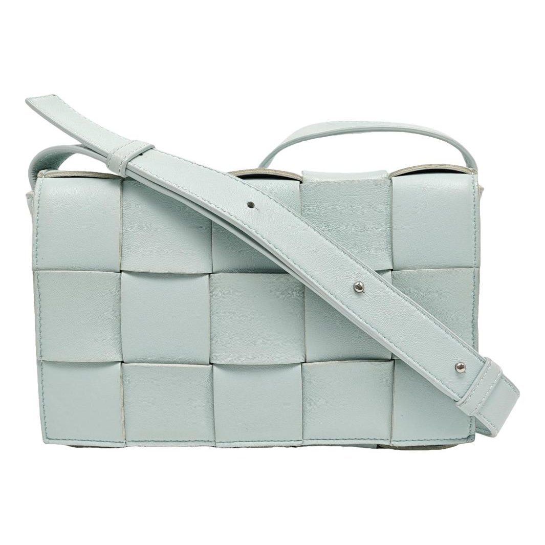 Cassette leather crossbody bag