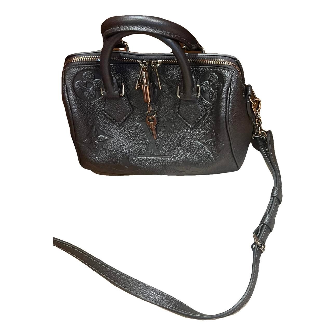 Nano Speedy / Mini HL leather handbag