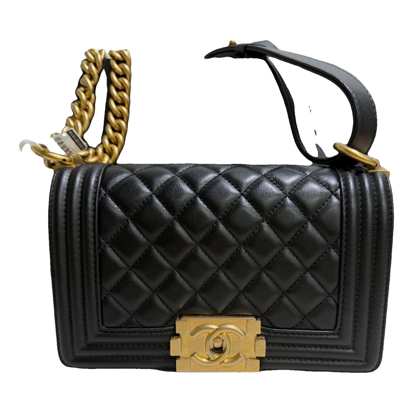 Boy leather crossbody bag