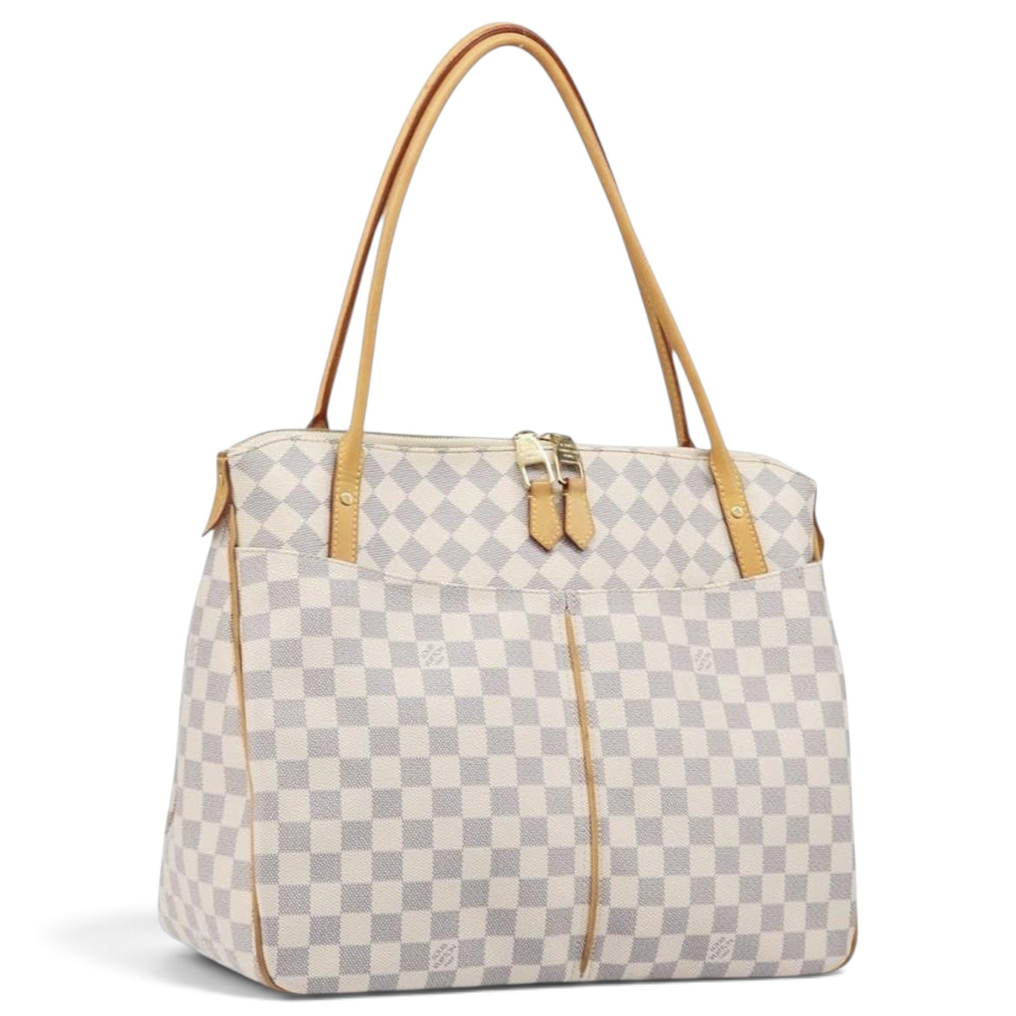 Leather tote