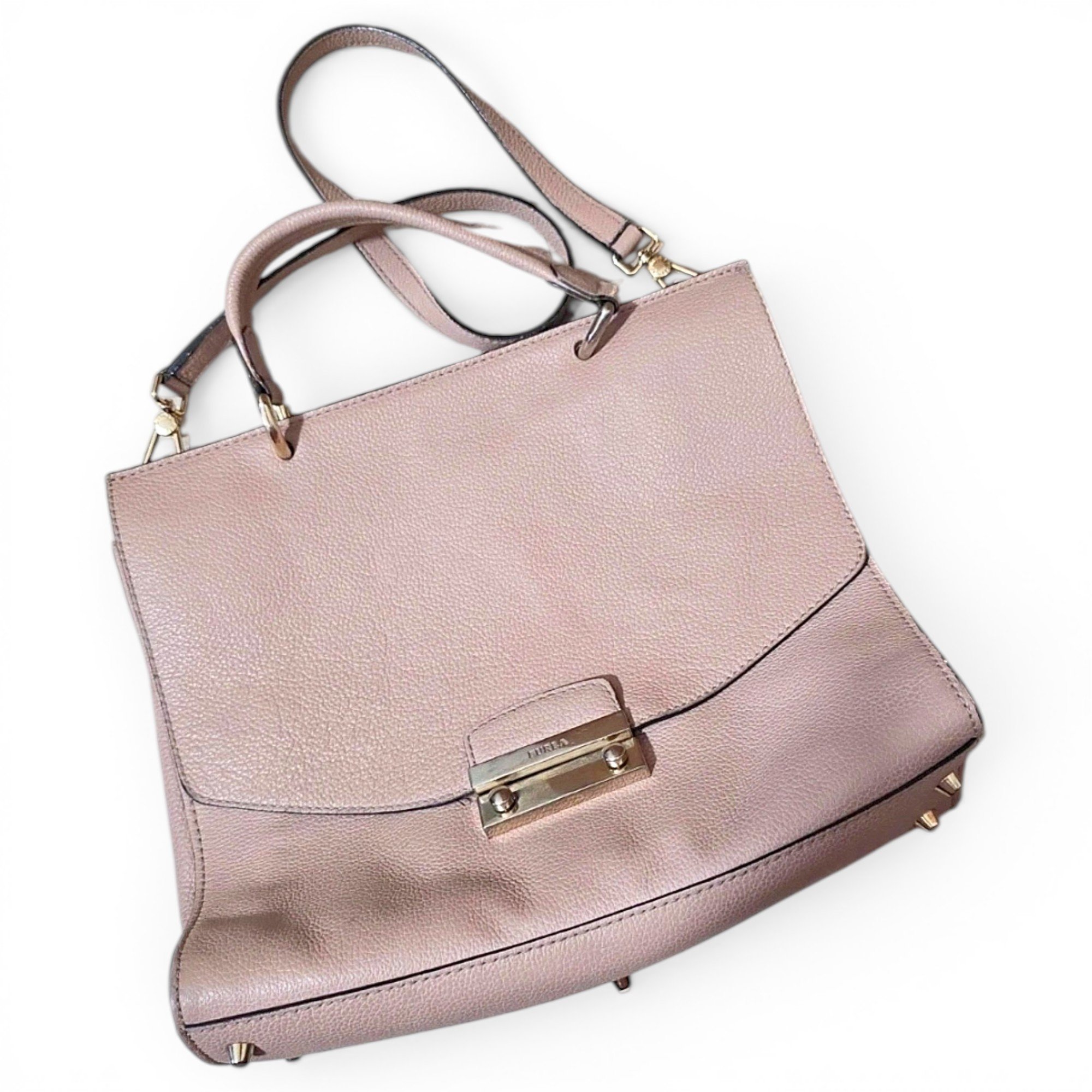 Leather handbag