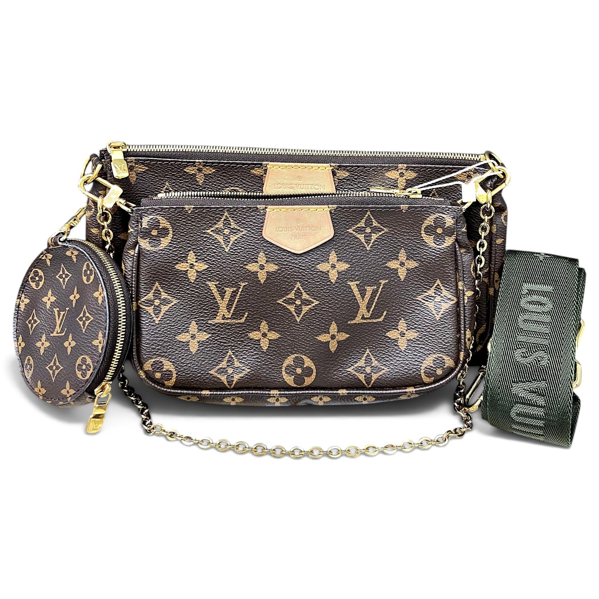 Multi Pochette Accessoires leather handbag
