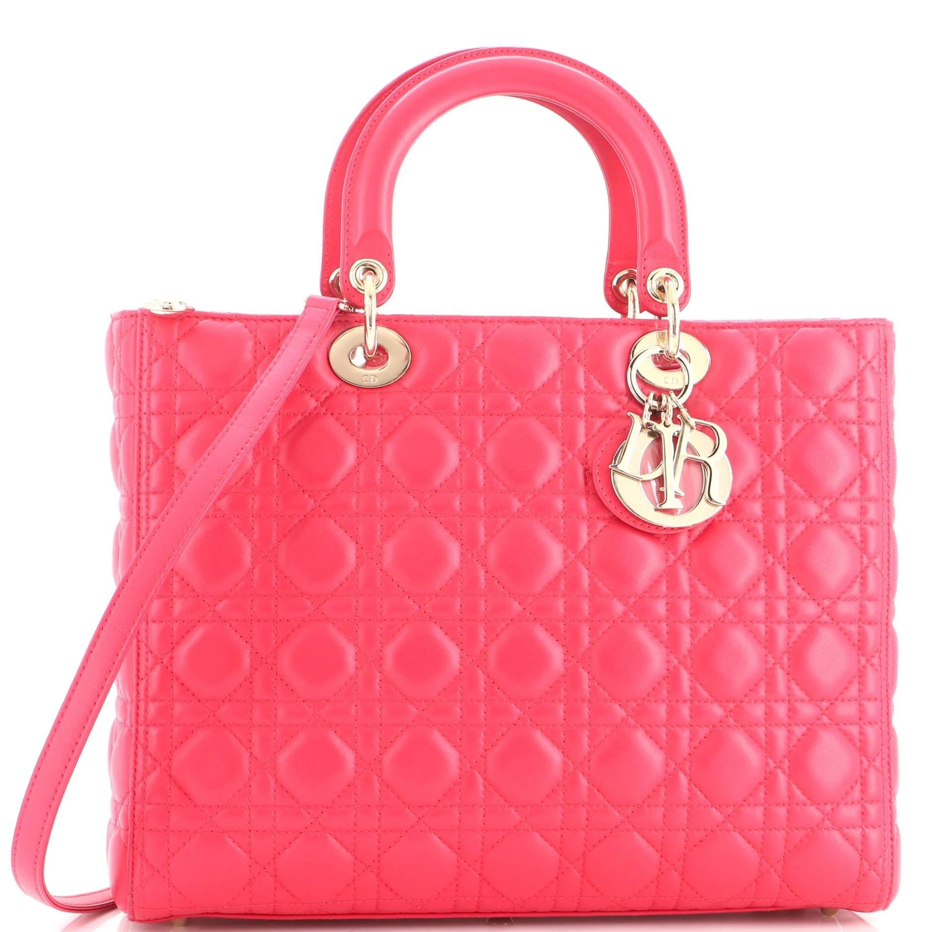 Leather tote