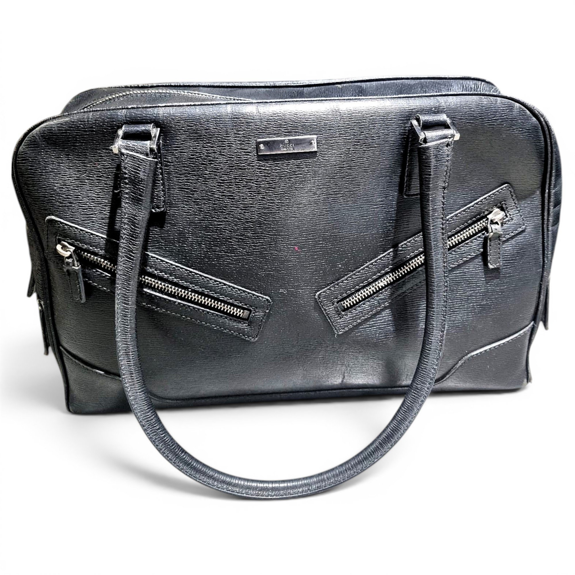 Leather handbag