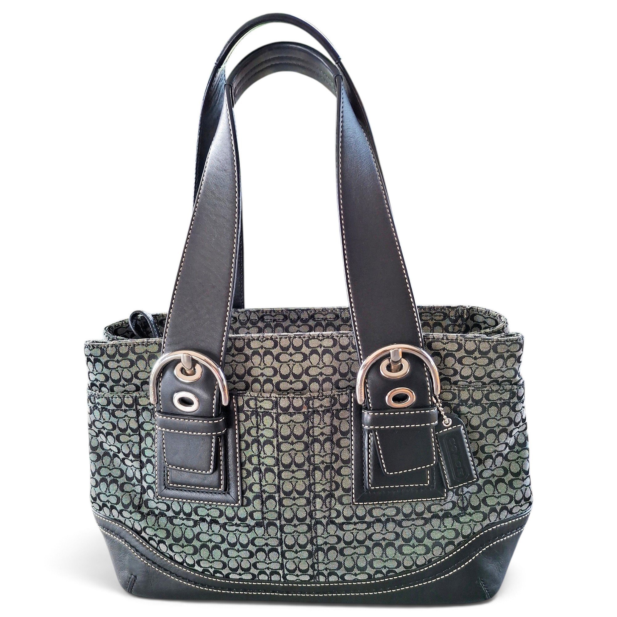 Signature Sufflette leather handbag