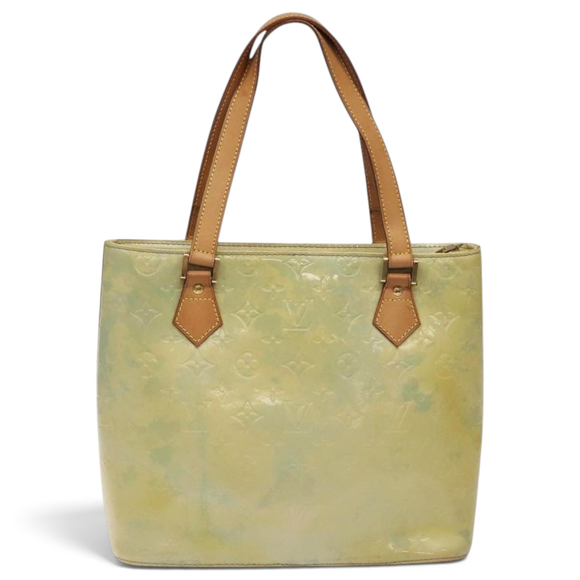 Houston patent leather handbag