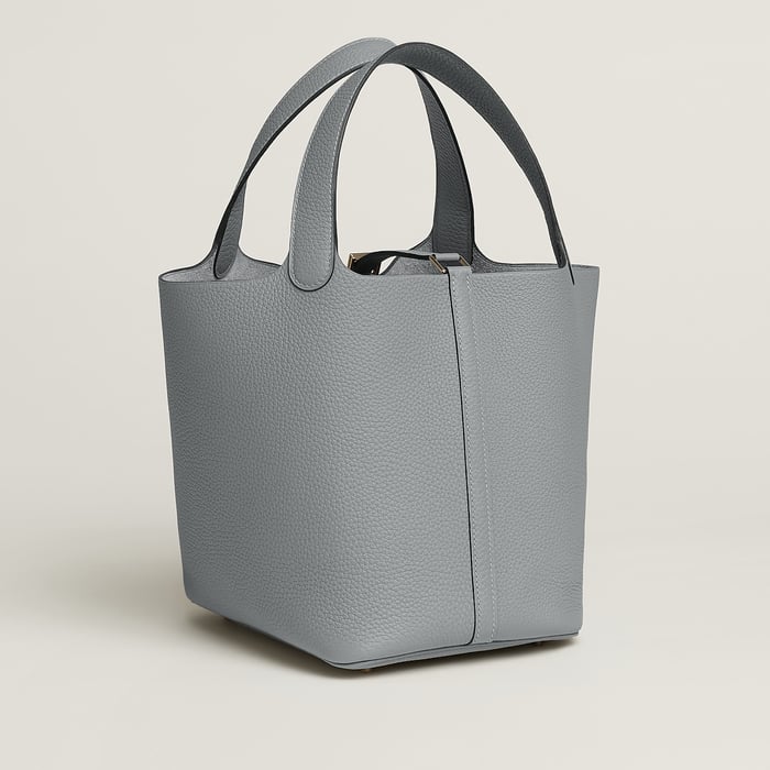 Gris Pantin Picotin Lock 22 Bag