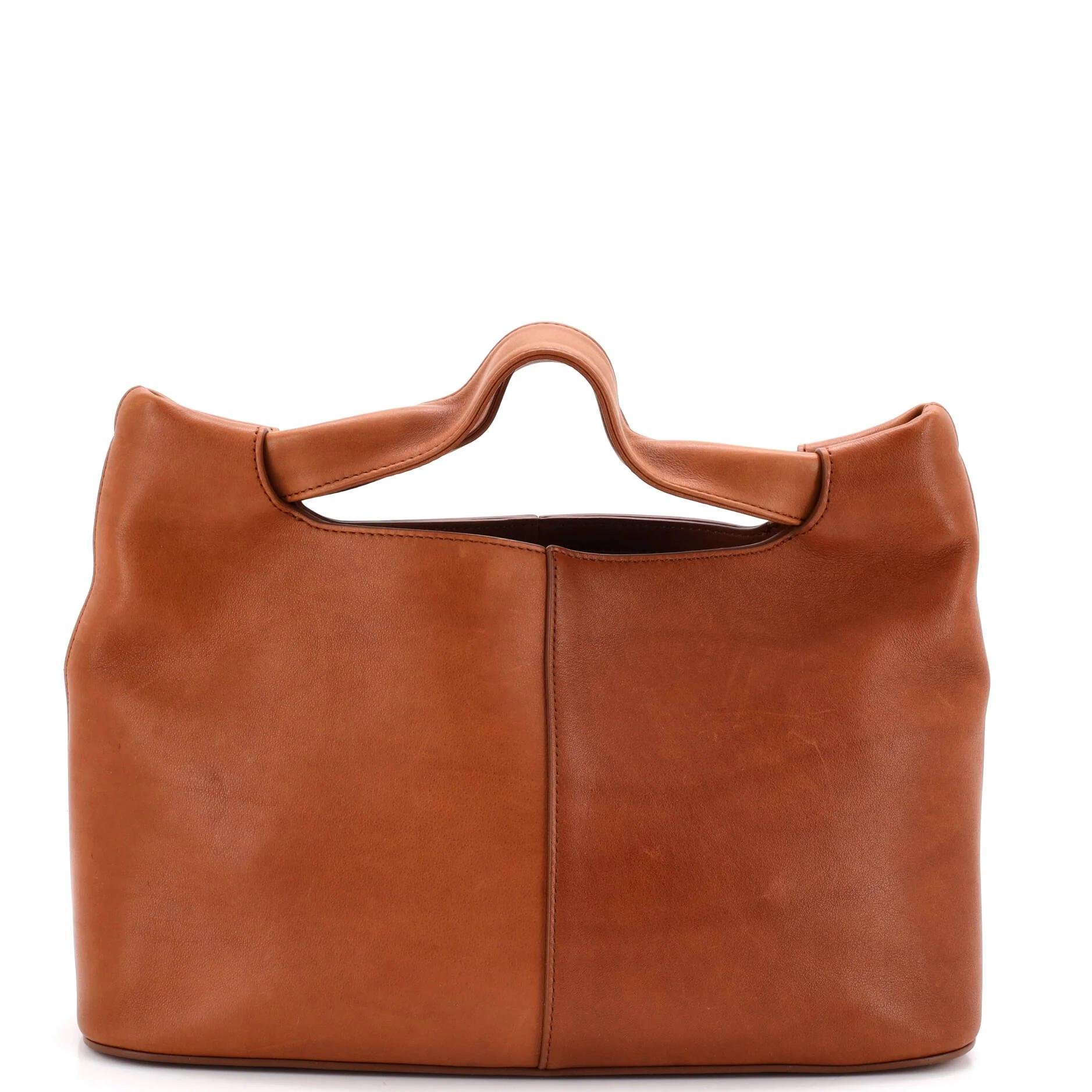 Leather handbag