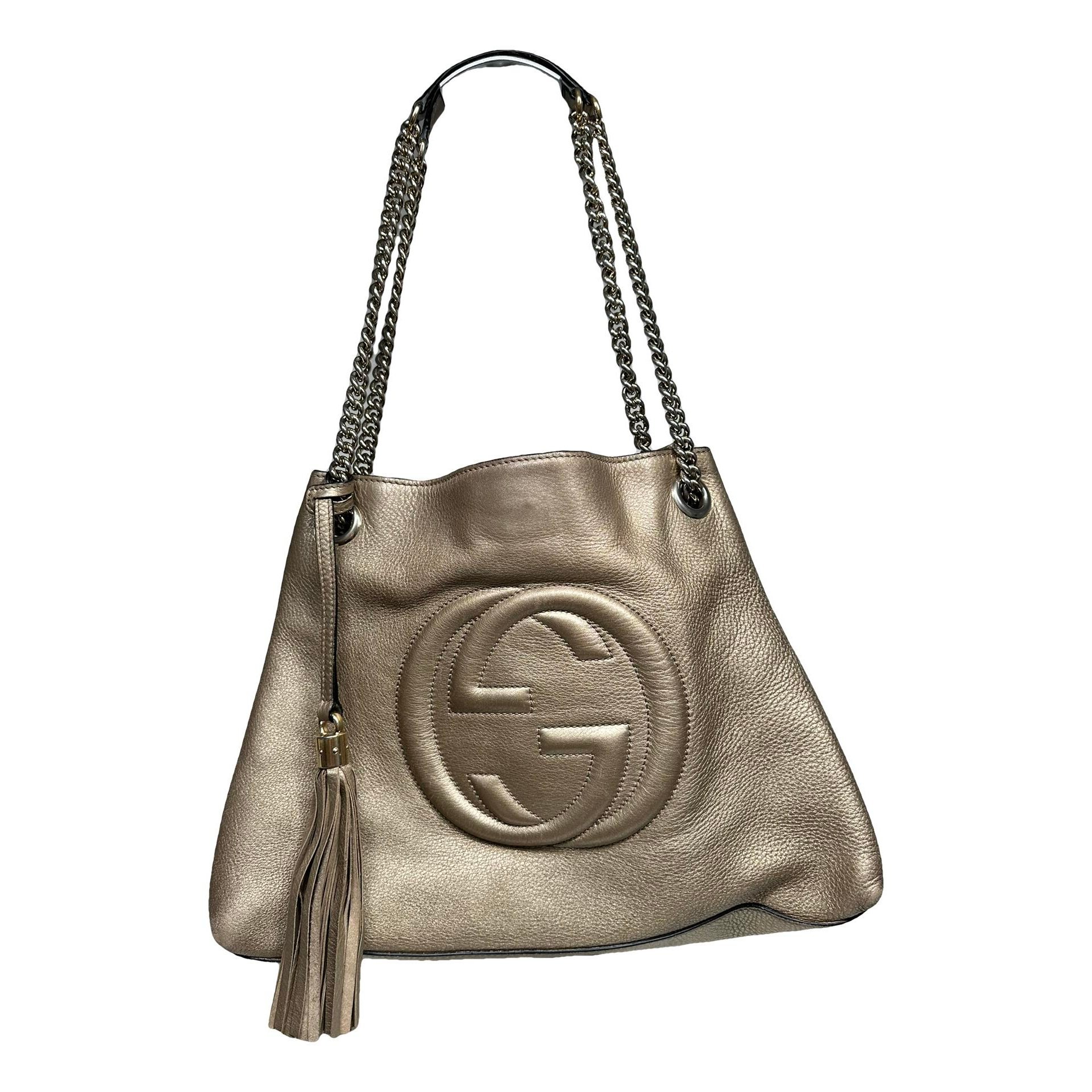 Soho leather tote