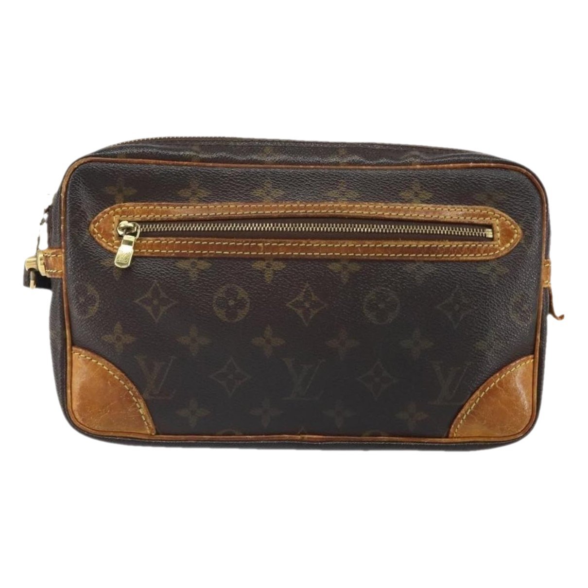 Marly Dragonne leather clutch bag