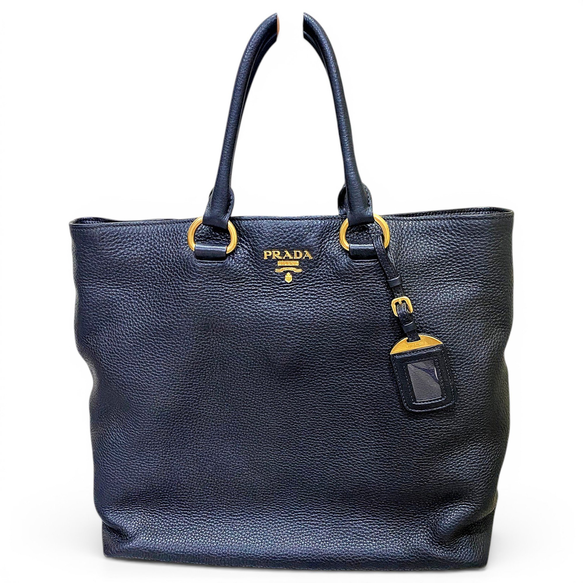 Leather tote