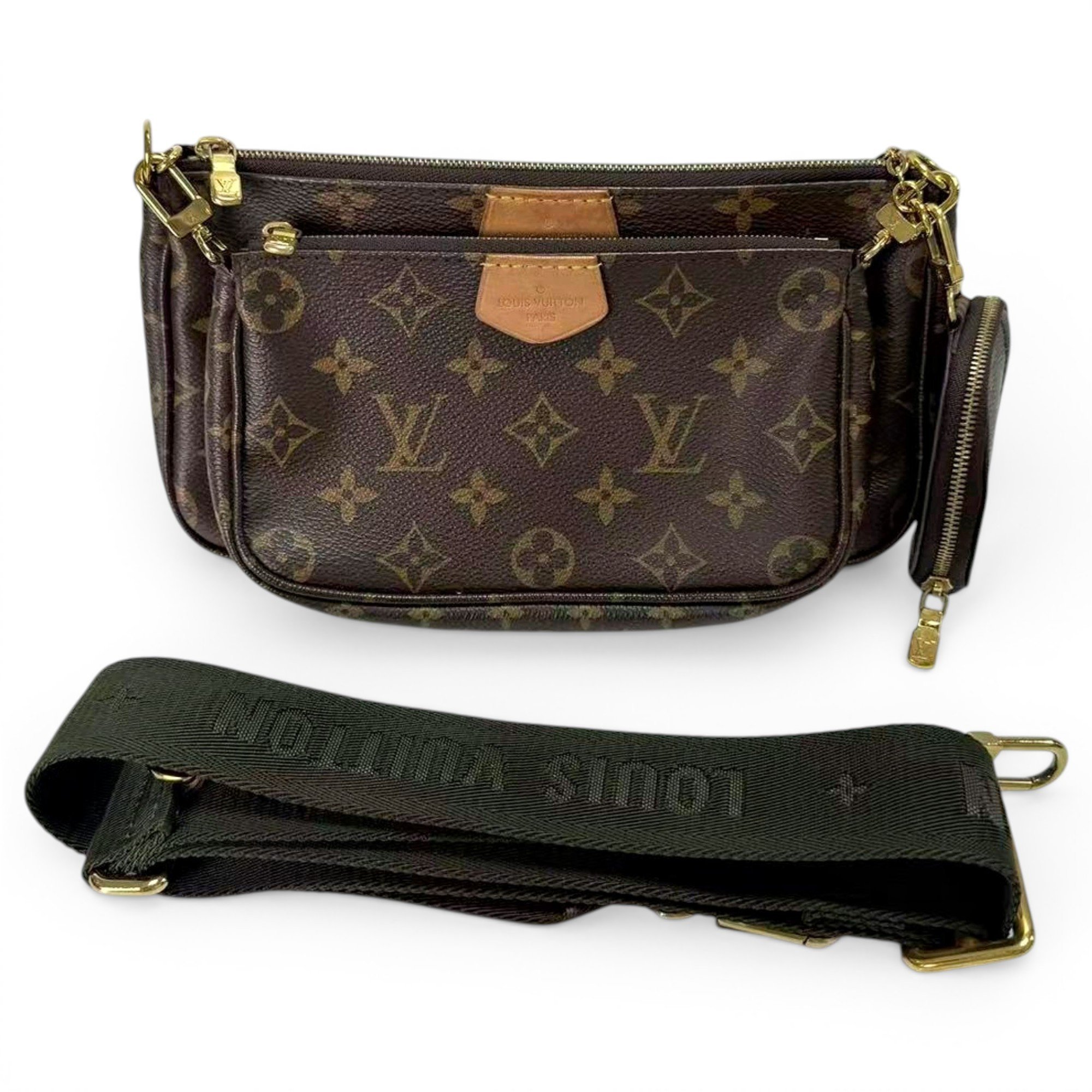 Multi Pochette Accessoires leather handbag