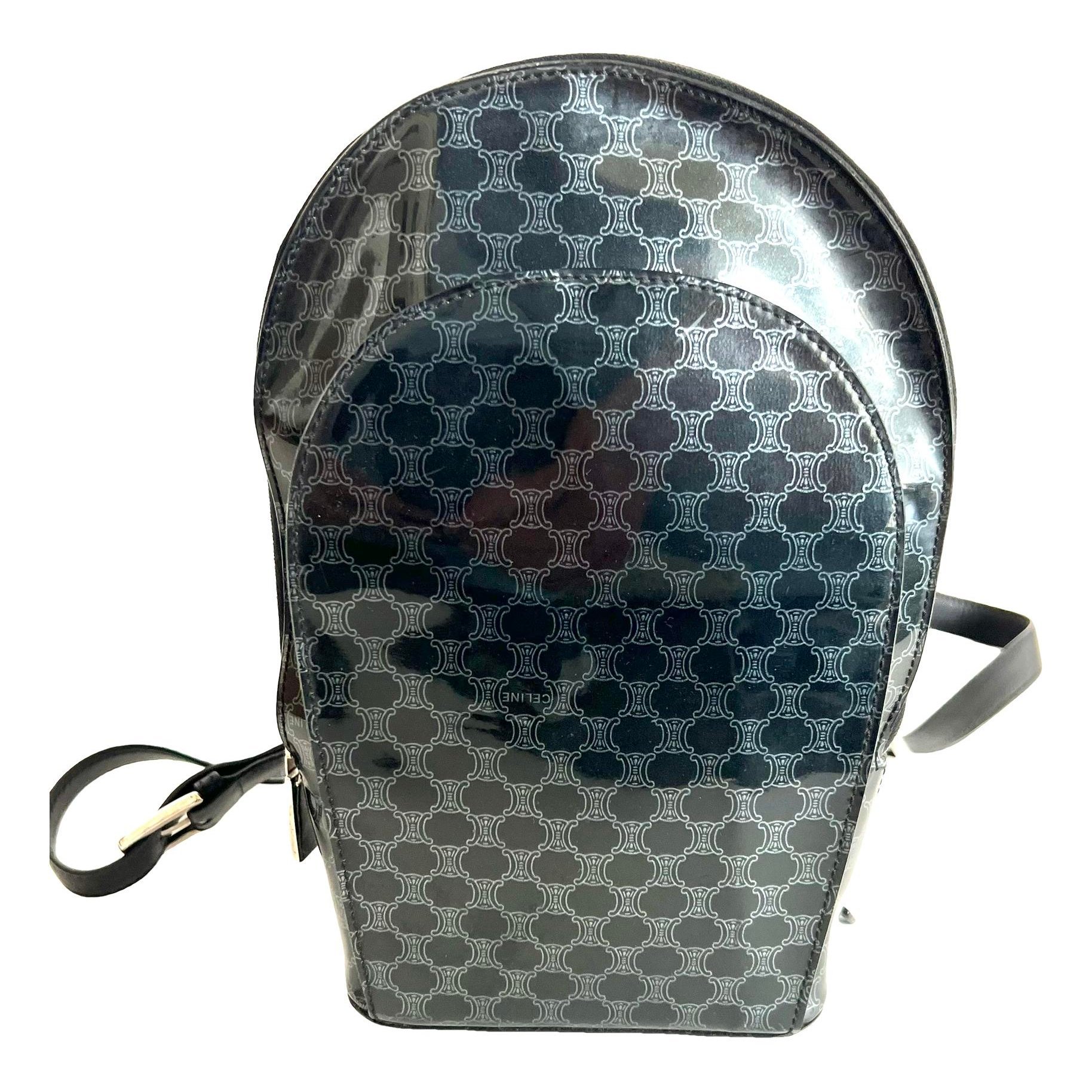 Vinyl backpack