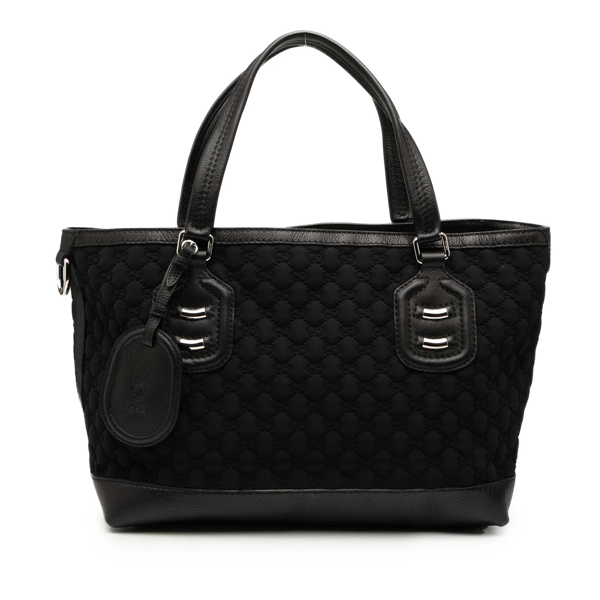 Leather tote