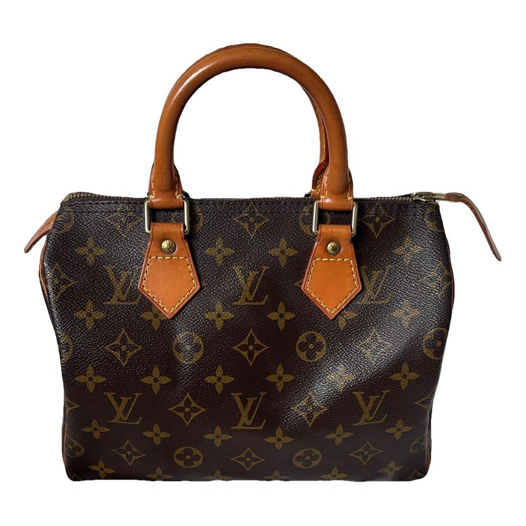 Speedy leather handbag