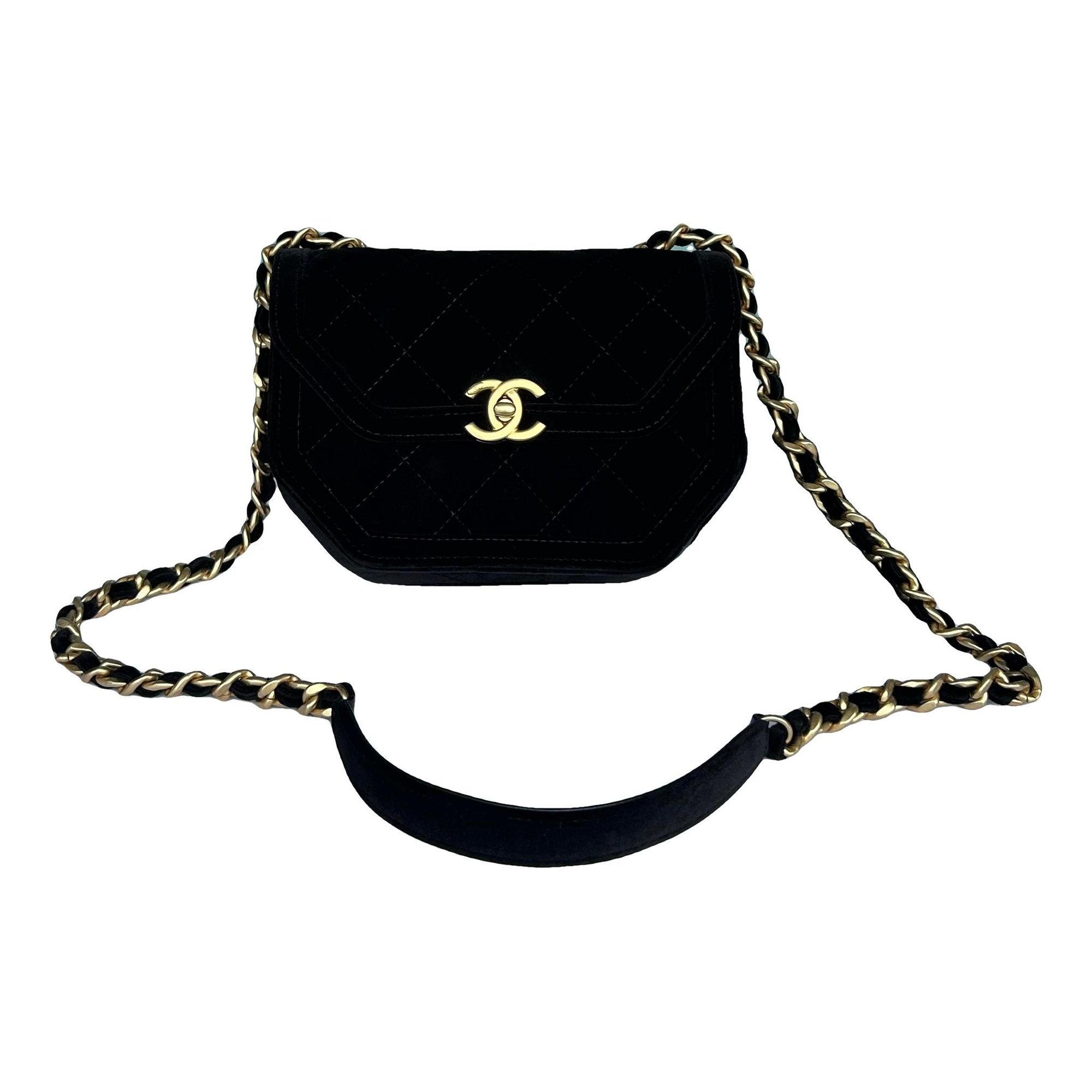 Timeless/Classique velvet crossbody bag