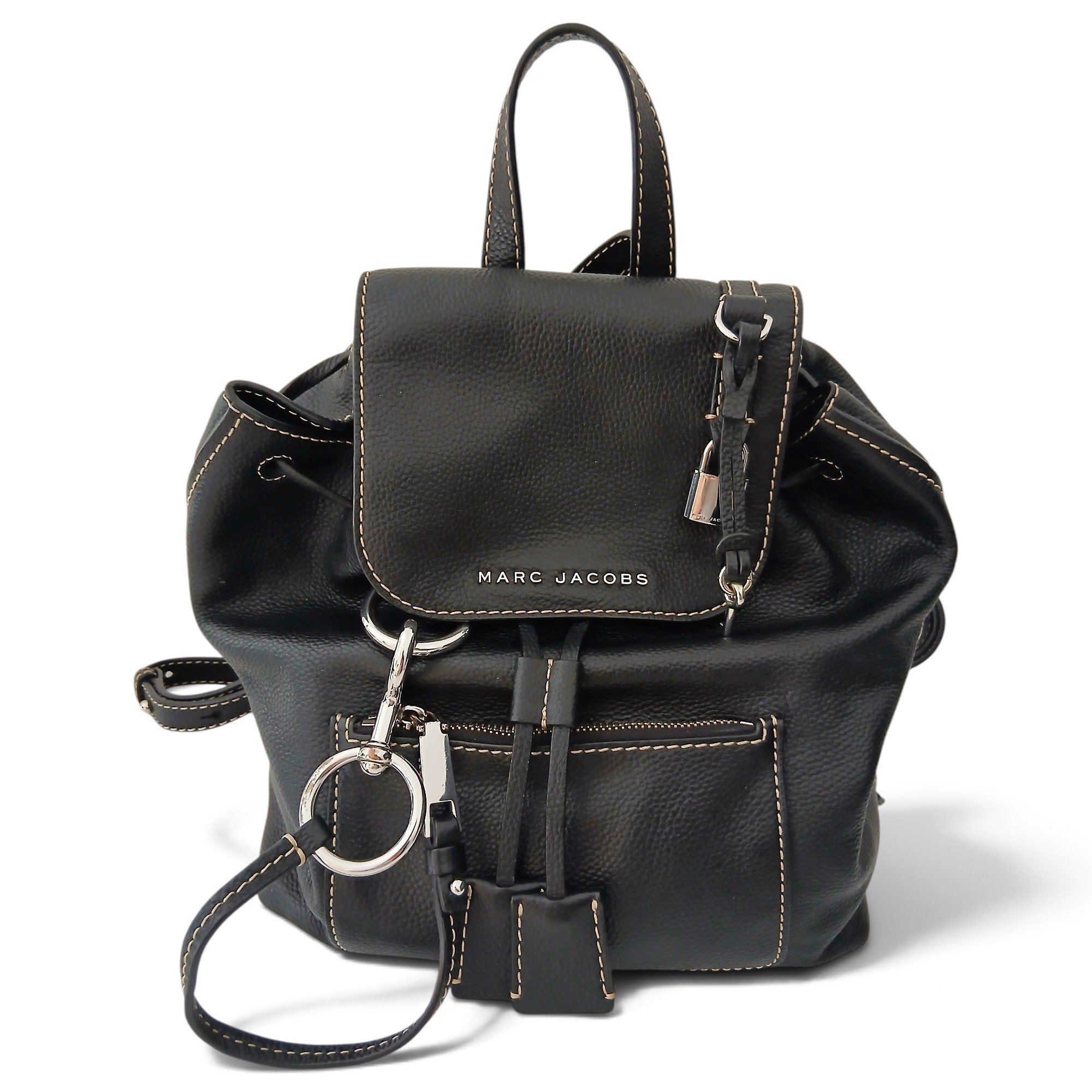 Leather backpack