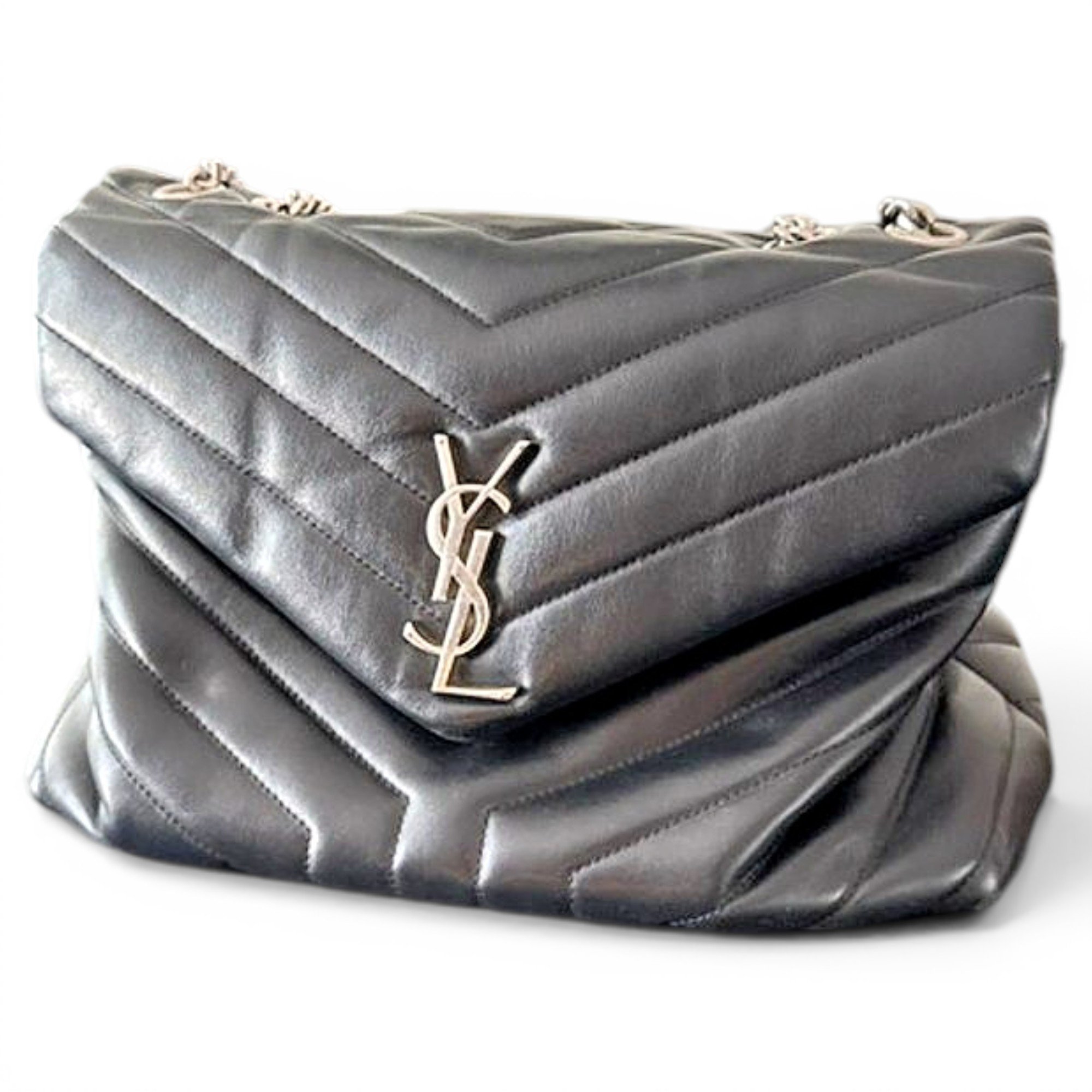 Loulou leather crossbody bag