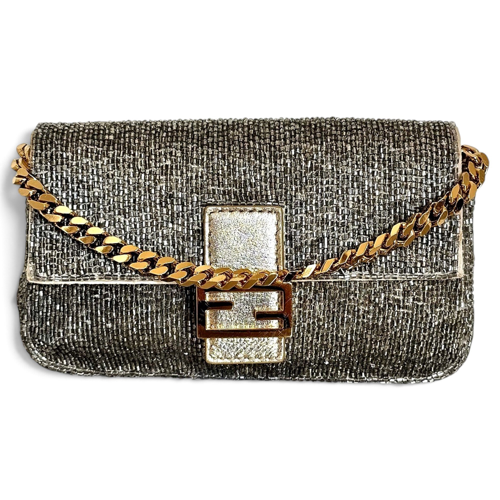 Fendi Baguette glitter handbag