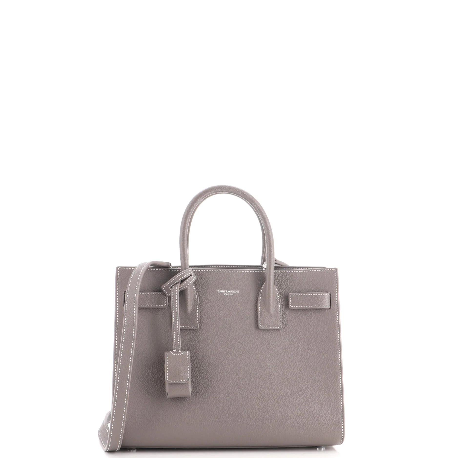 Leather tote