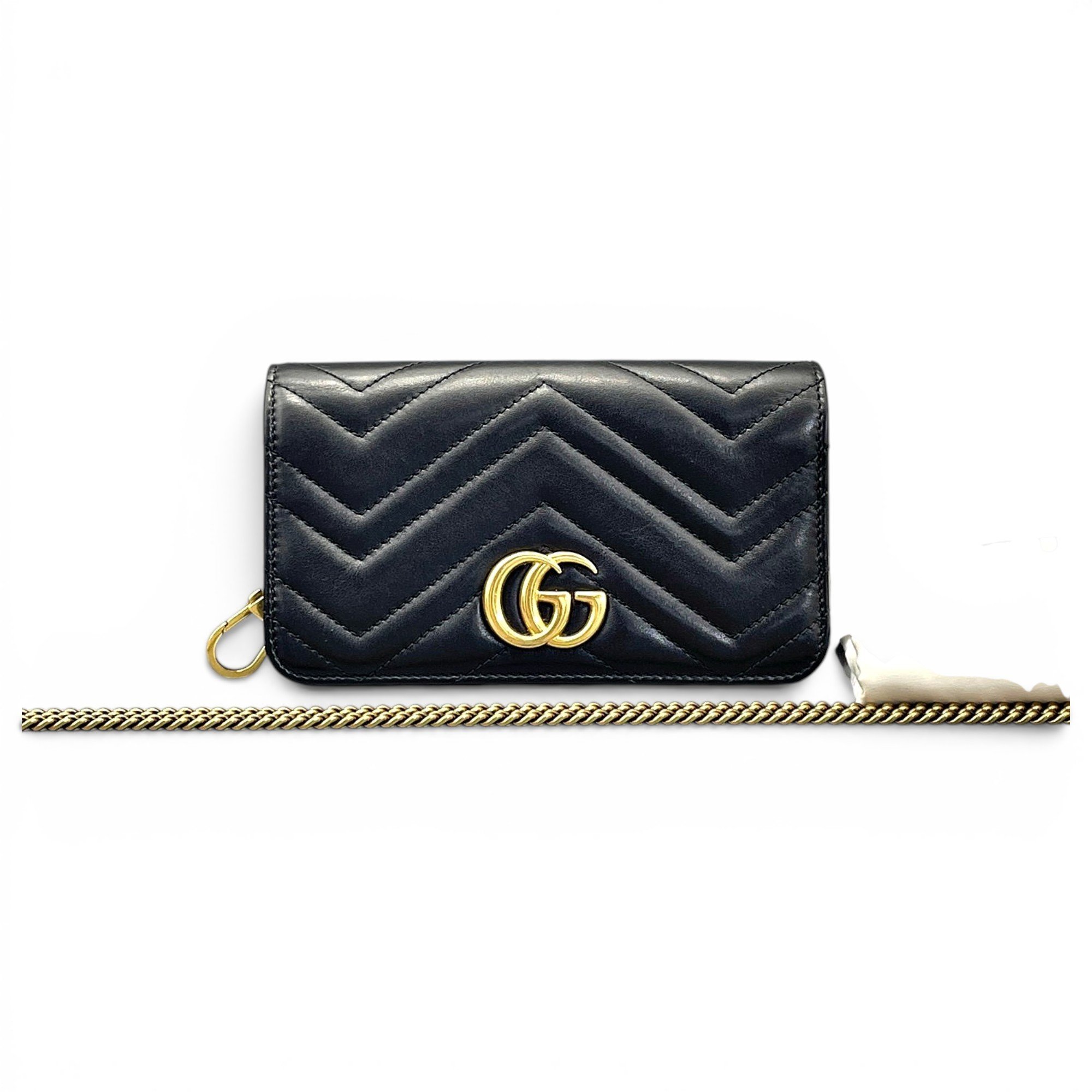 GG Marmont Chain Flap leather handbag