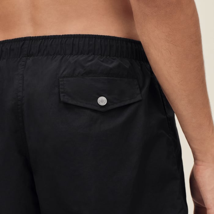 Noir "H Fantome" Swim Trunks