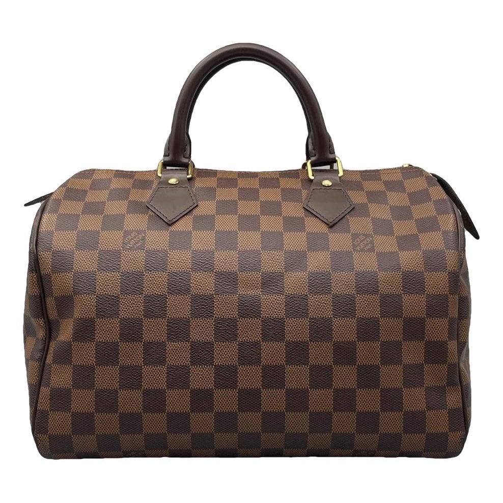 Speedy leather handbag