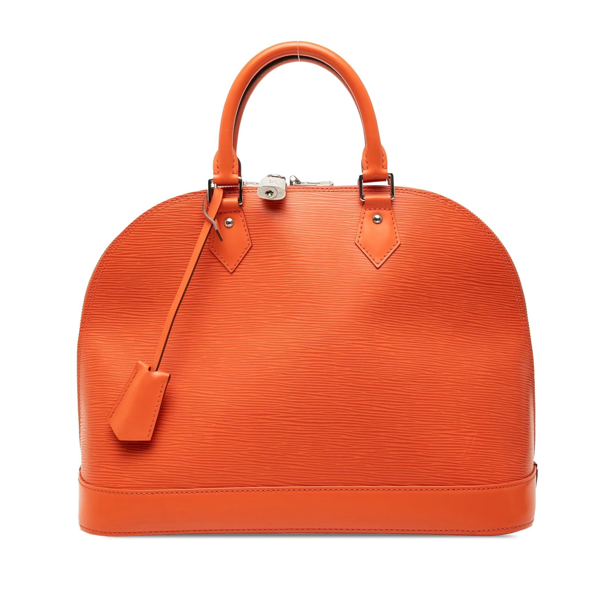 Alma leather handbag