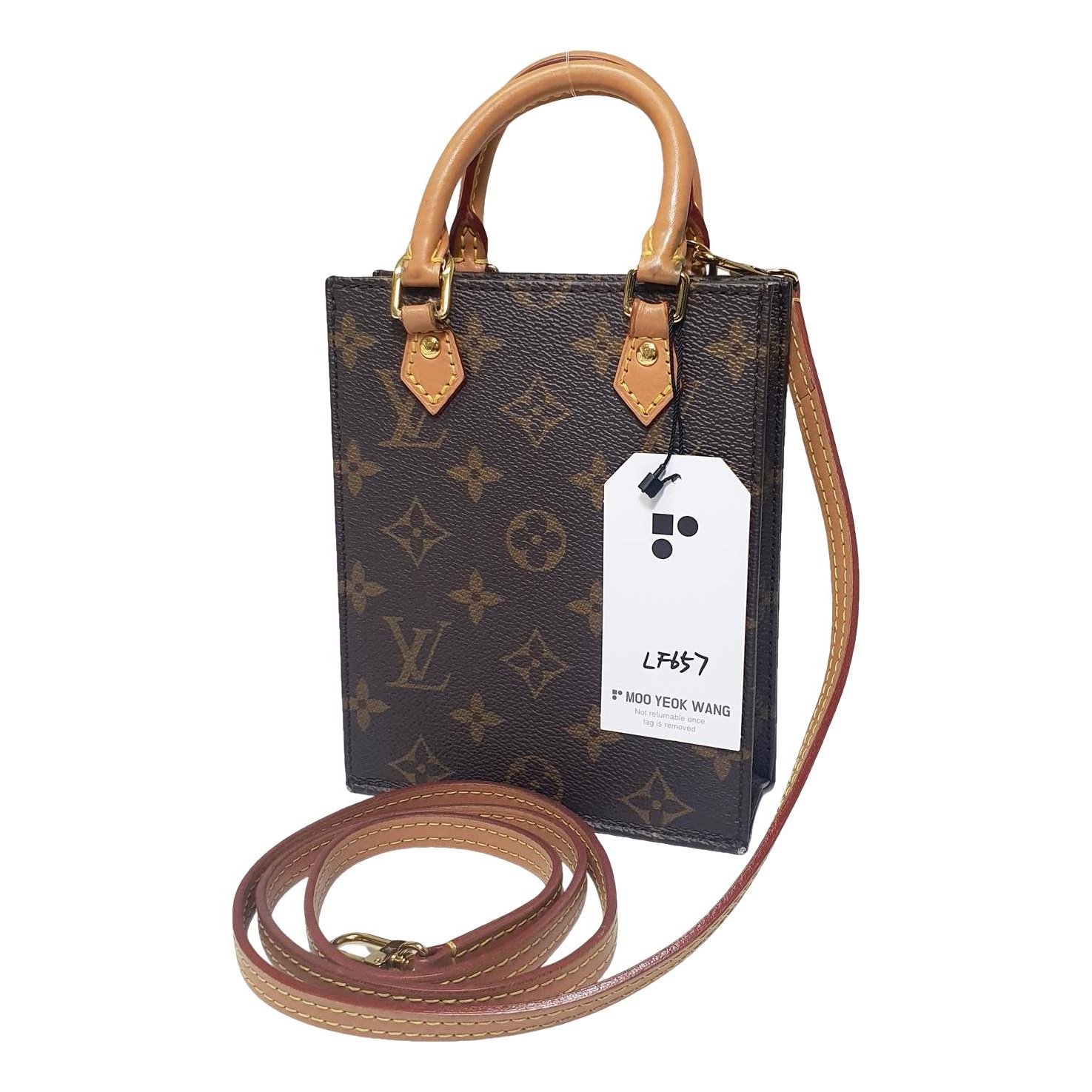 Leather handbag