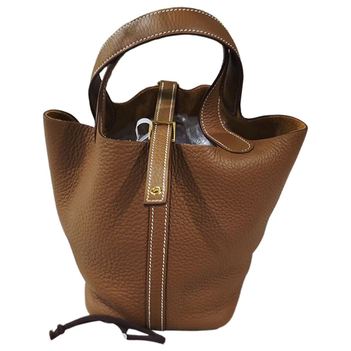 Hermes Picotin 18 Handbag Natural