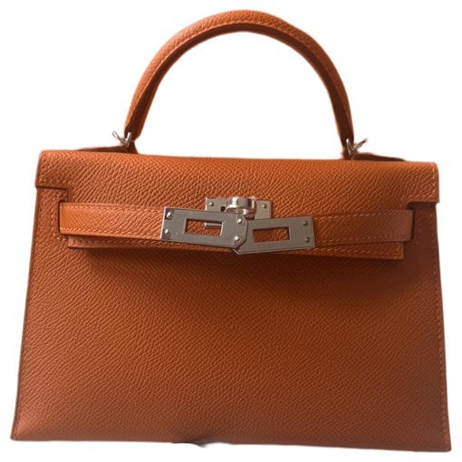 Kelly Mini leather handbag
