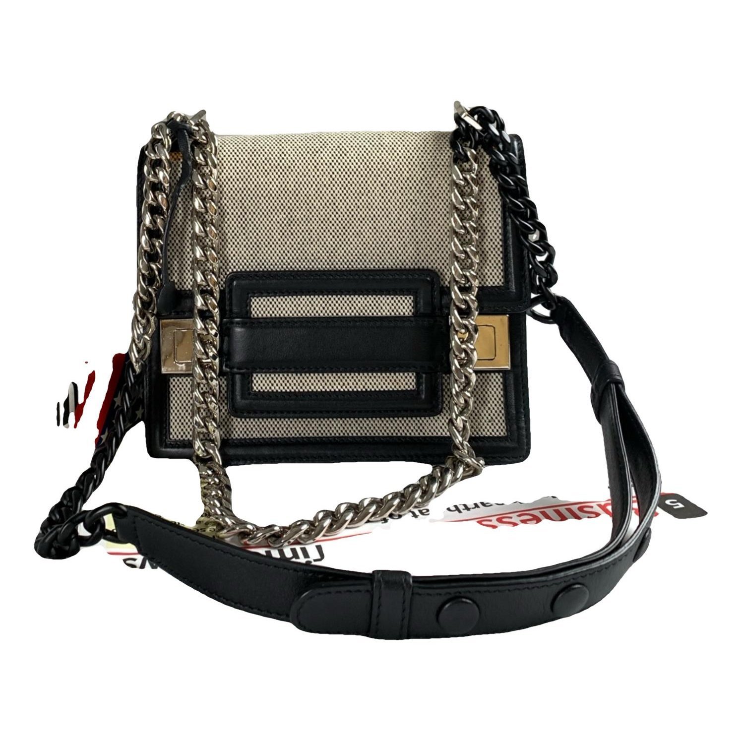 Delvaux Madame cloth handbag