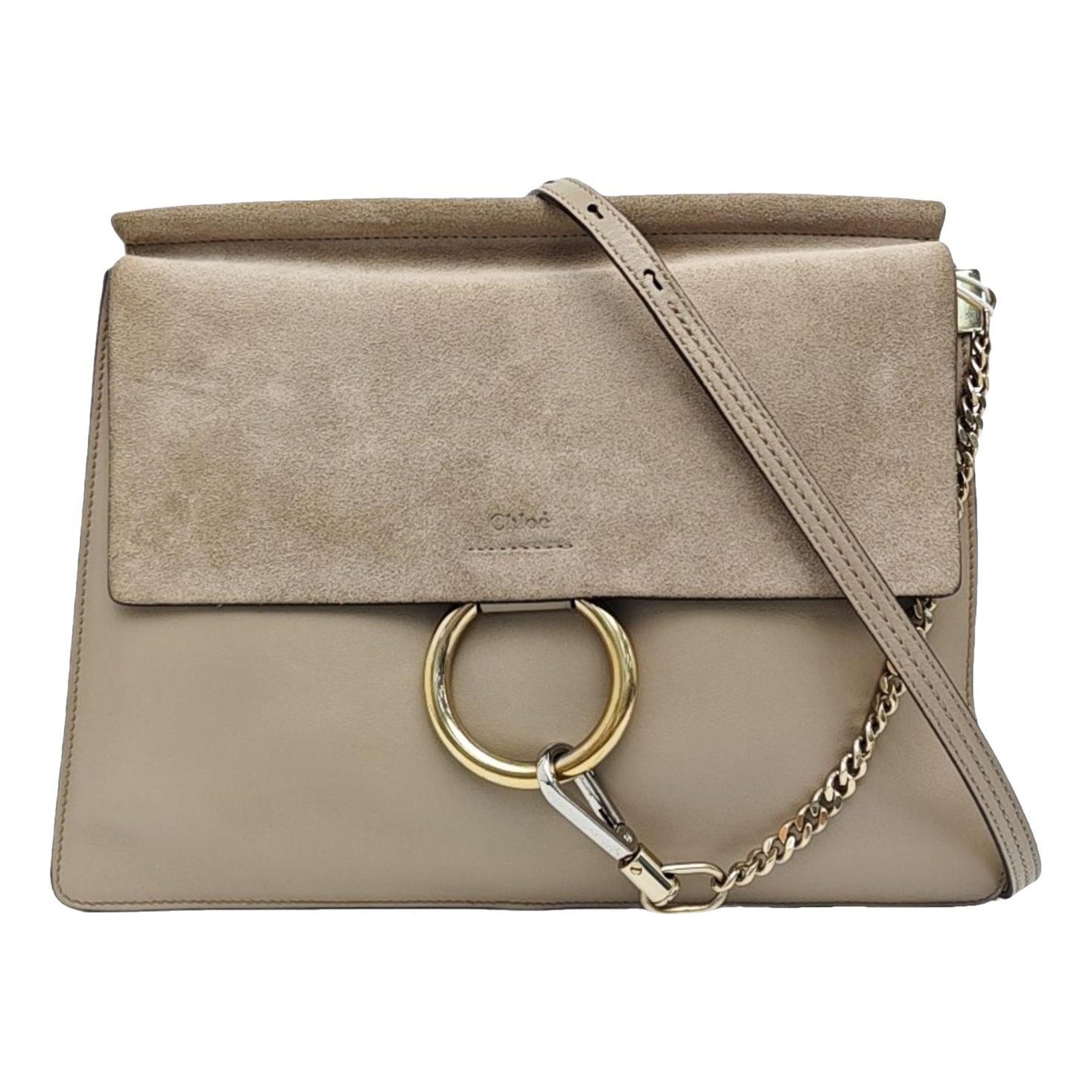 Faye leather handbag